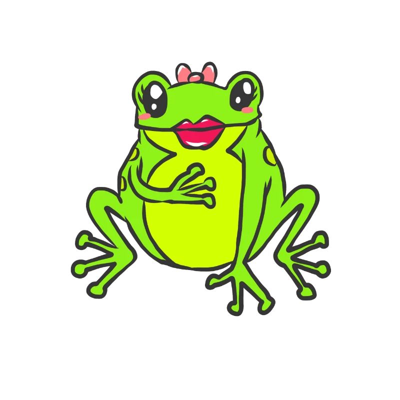 Frog tadpole toad amphibian toad frog sweet