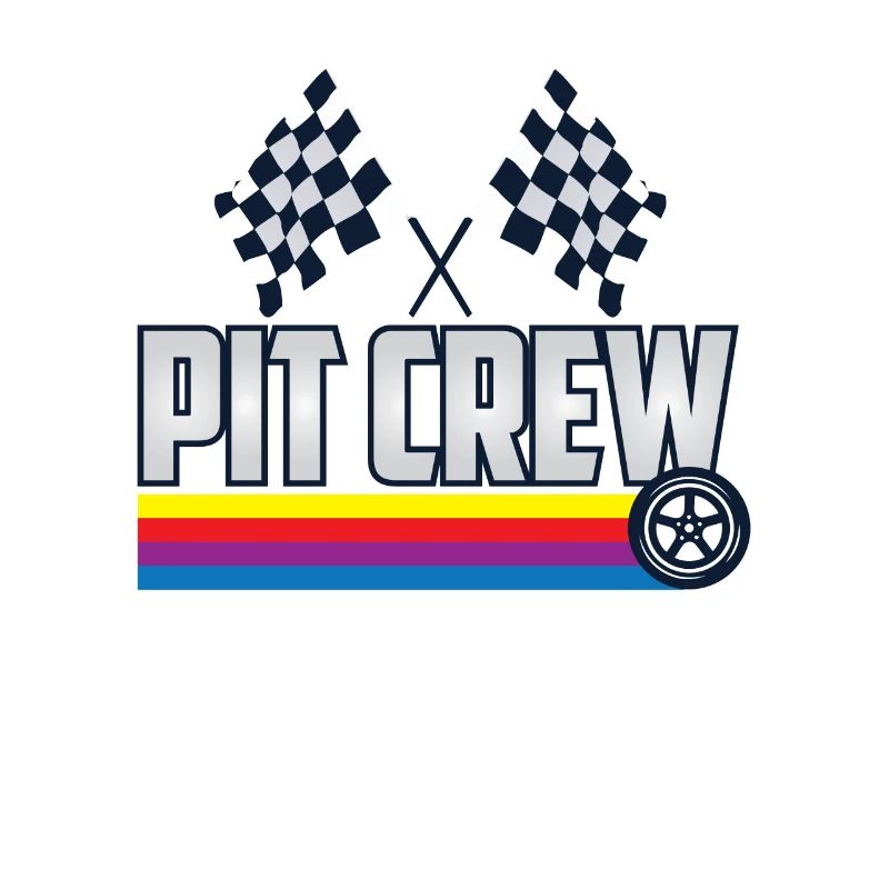Pit Équipage Racing Car Driver Idea Pit Crew