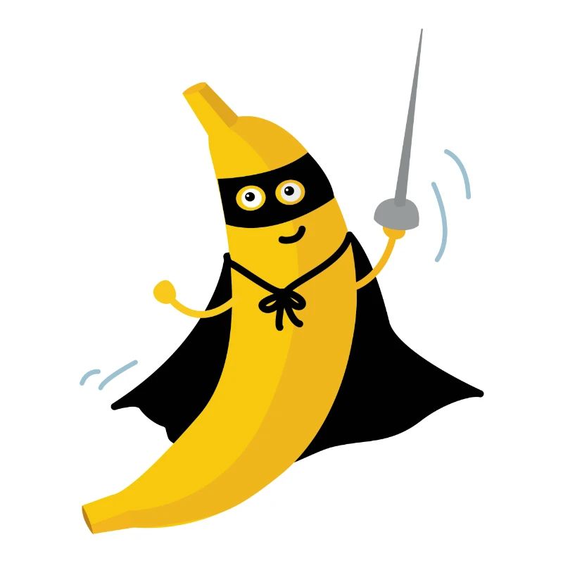 Super-héros de la banane