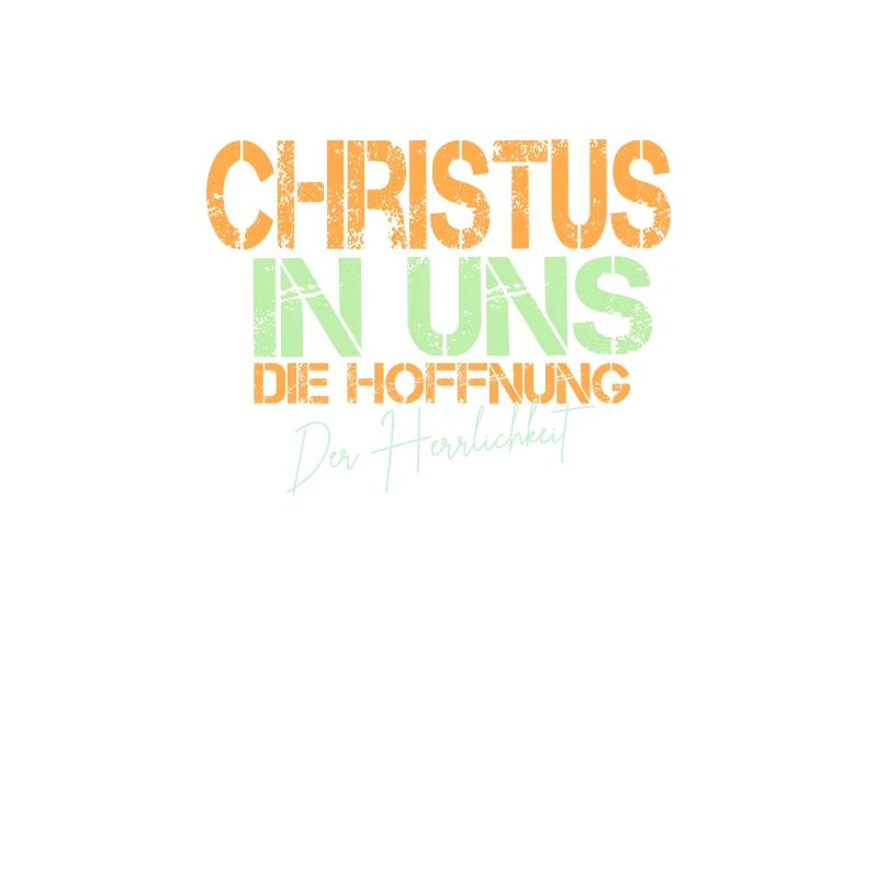 Jesus Christus in uns Christliche Sprüche Bibel