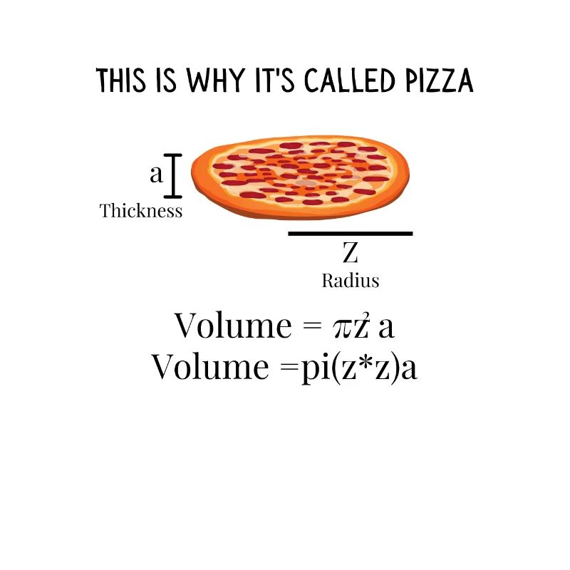 Pizza Math Pi Student Engineer Professor