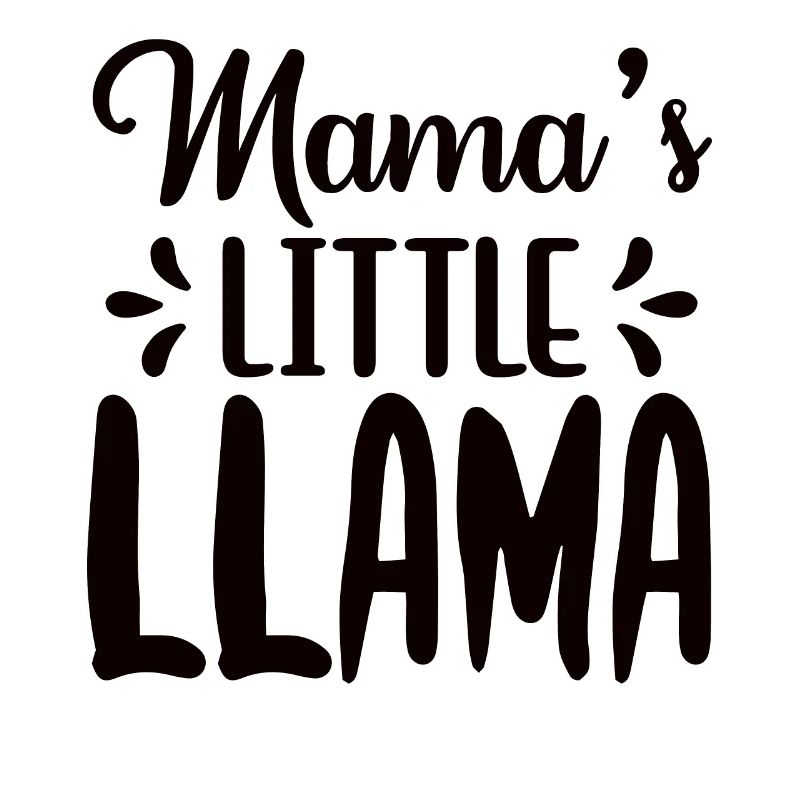 Mamas kleines Lama Muttertag Baby Nachwuchs Mutter