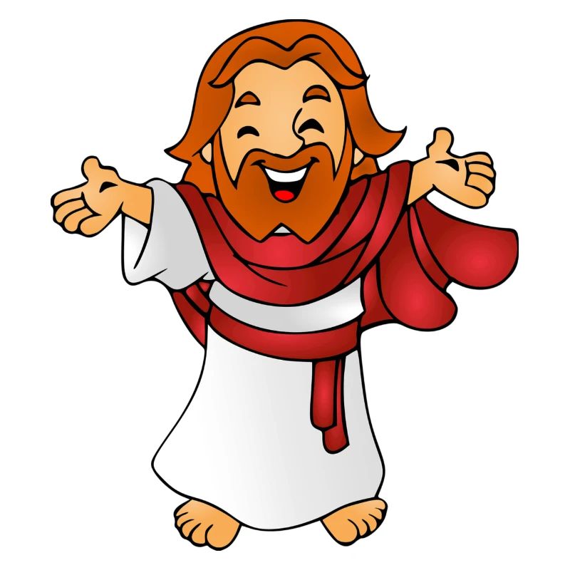 Jesus als Comicfigur Geschenk Geschenkidee