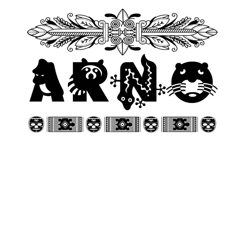 ARNO boys name personalized