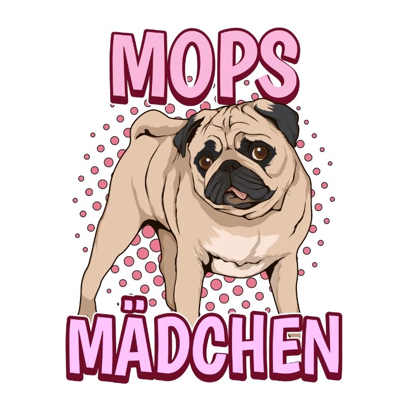 Mops Mädchen