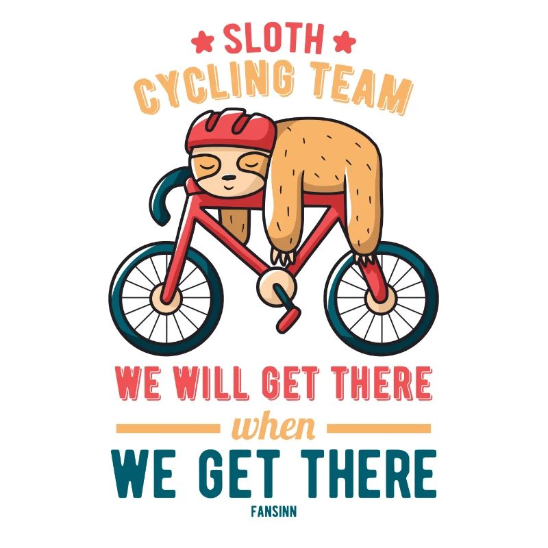 Sloth Cycling Team We Will Get There