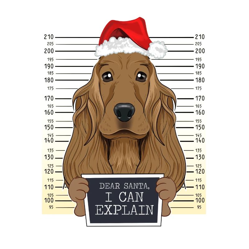 Dear Santa I Can Explain Cocker Spaniel Christmas