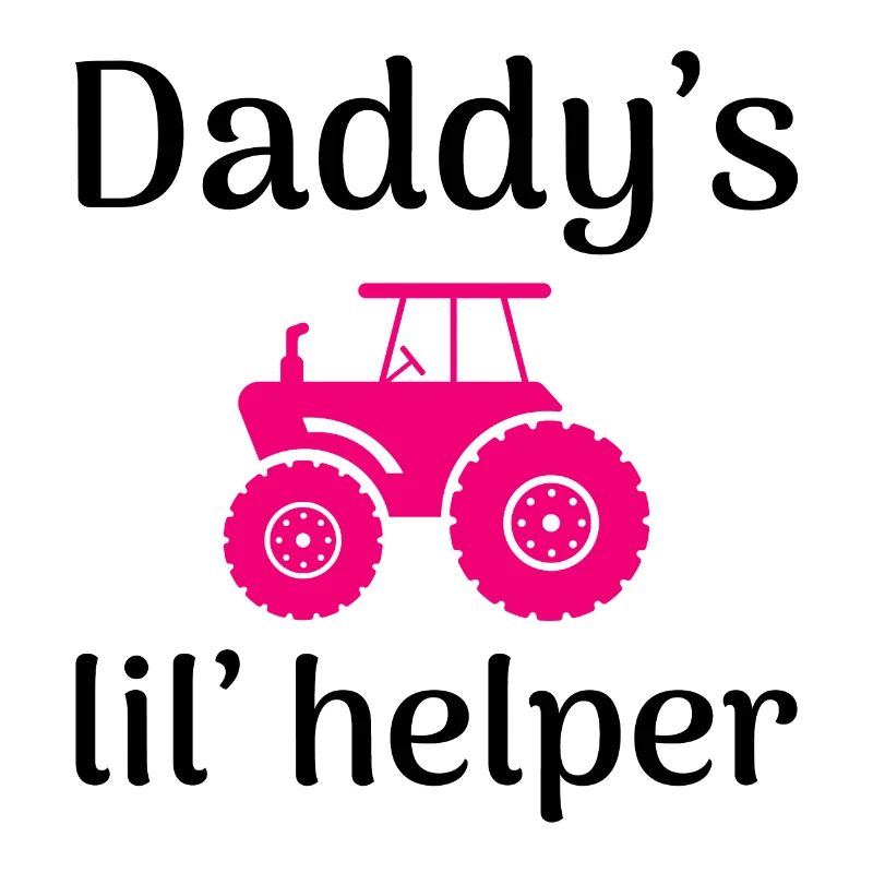 Kleiner Bauer Traktor Baby Junge Mädchen Lustiger Spruch