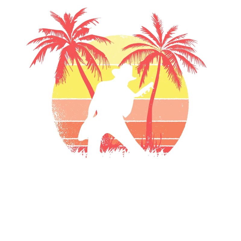 Guitar Rock Dude Summer Sunset 80s Palm Palm
