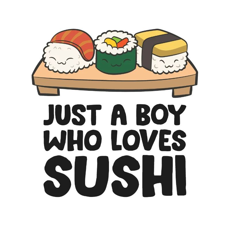 Juste un garçon qui aime les sushis