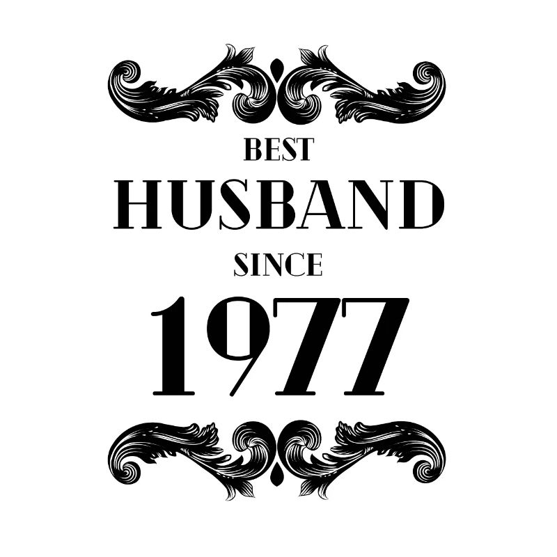 Bester Ehemann seit 1977 Hochzeitstag