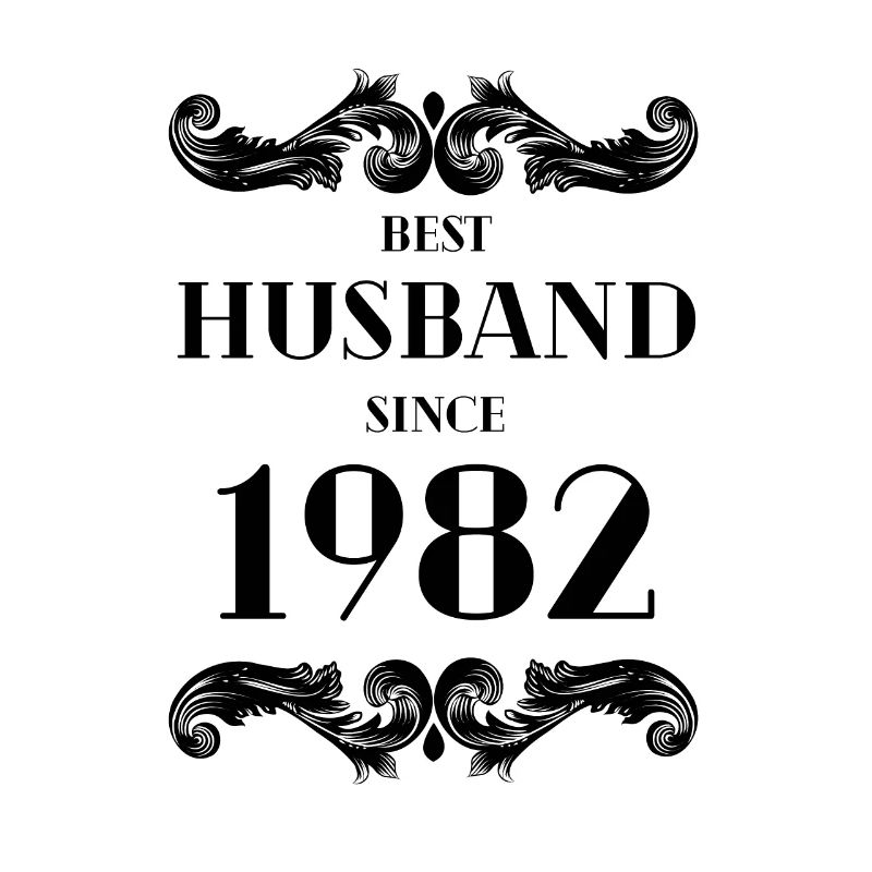 Bester Ehemann seit 1982 Hochzeitstag