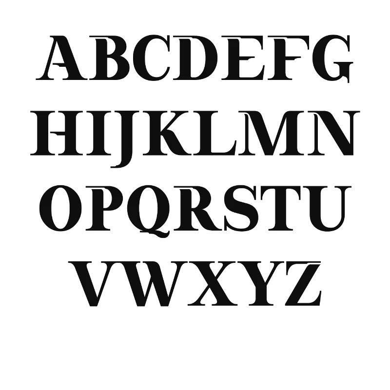 ABC Alphabet Geschenkidee Schule Kindergarten