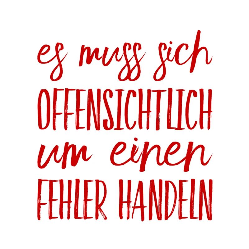offenbar ein Fehler