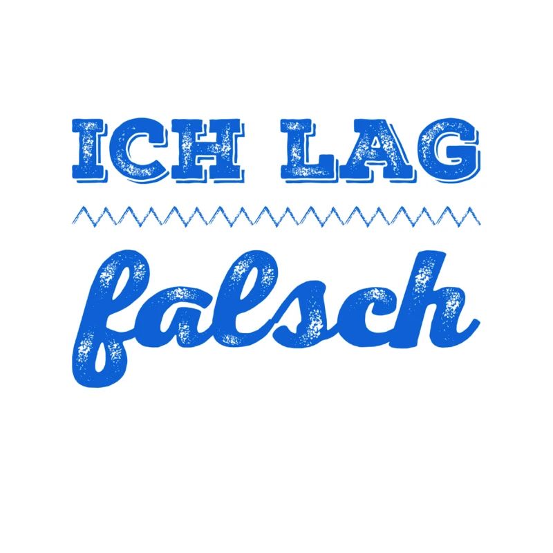 das war ein riesen Irrtum