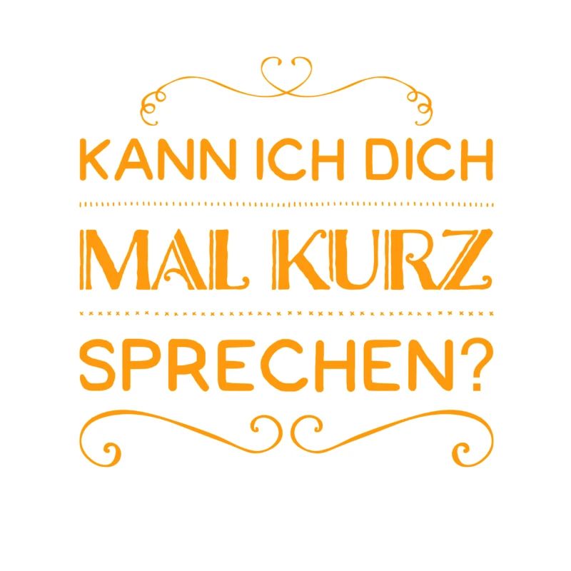 ich möchte mit dir reden