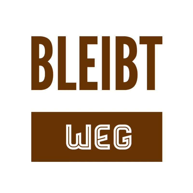 bitte halten sie Abstand