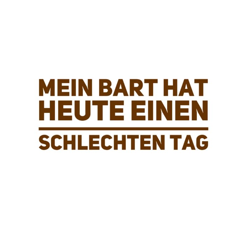 der Bart spielt verrückt