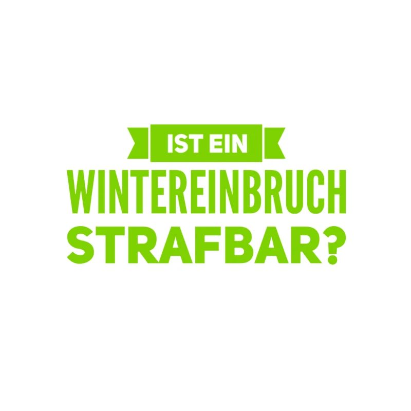 wenn der Winter einbricht