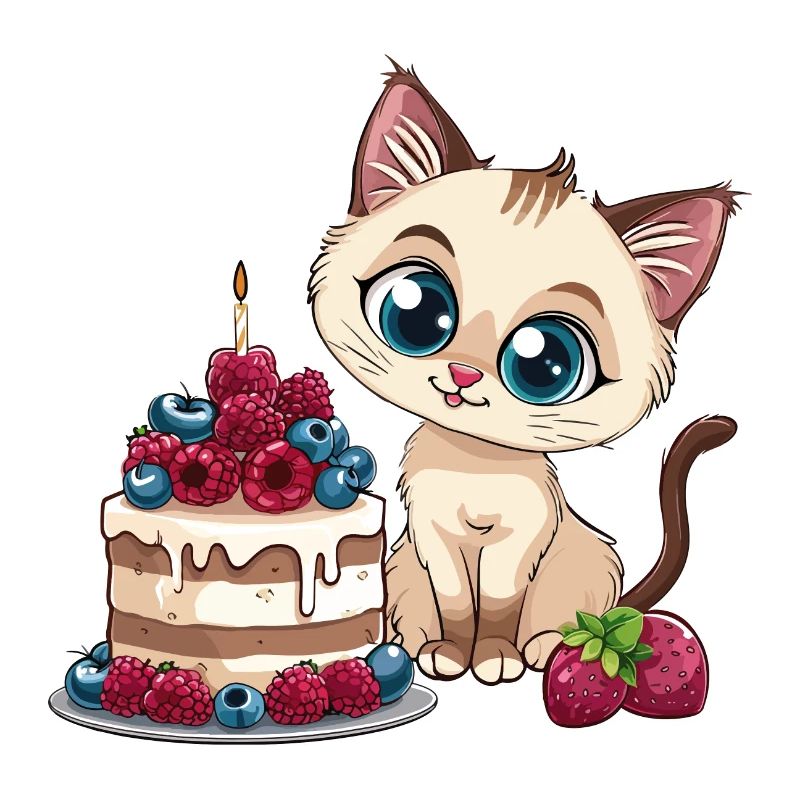 Cat Pie Cake Sweet Tooth Snacking Baking Sweet