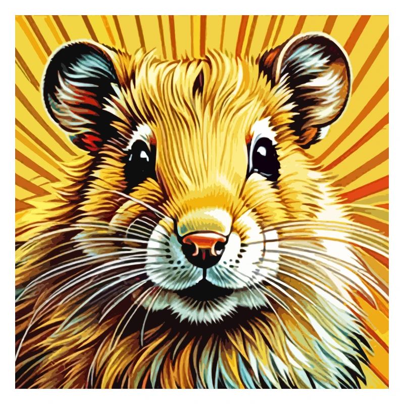 Hamster doré
