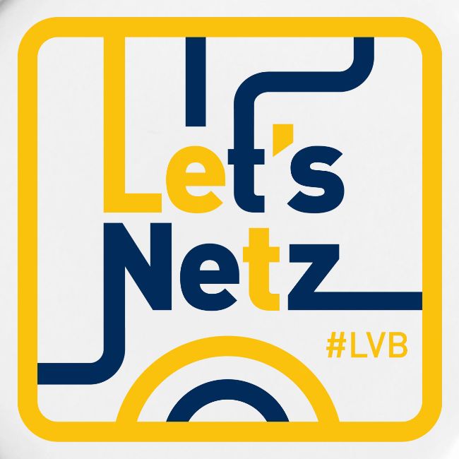 Let's Netz - blau/gelb