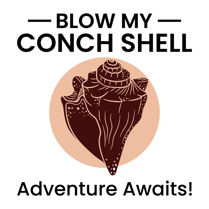 Conch Seashells Collector Beachcomber Sea Shell