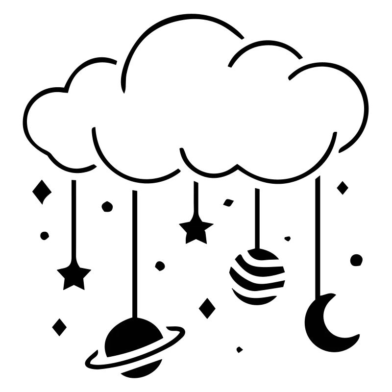 Clouds at night mobile