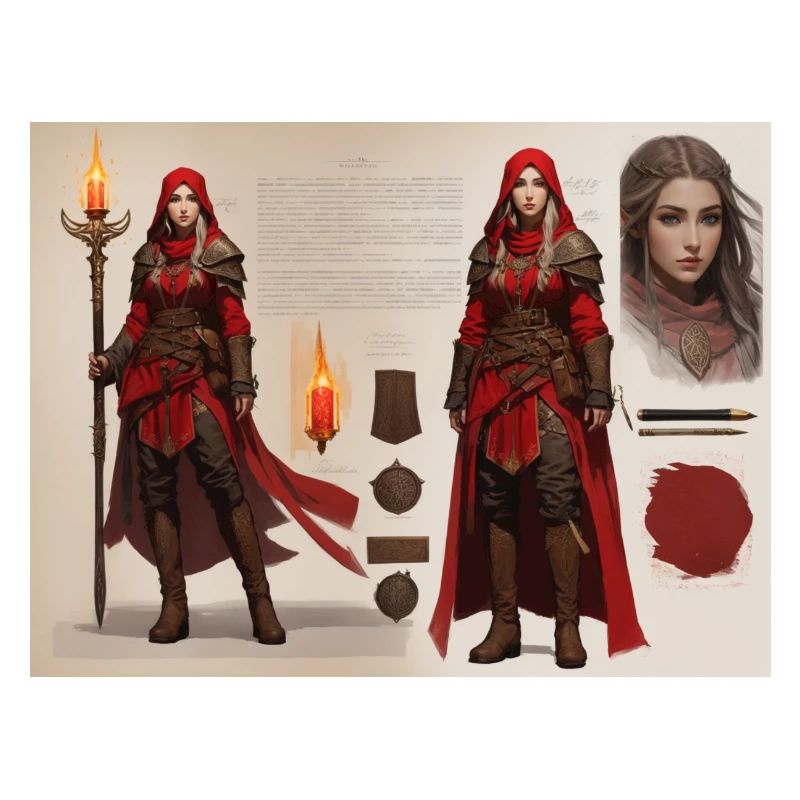 fille de capuchon rouge