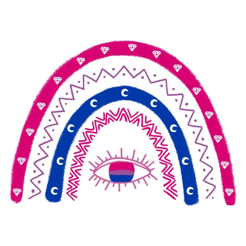 Bisexualité Drapeau Rainbow Bi Pride
