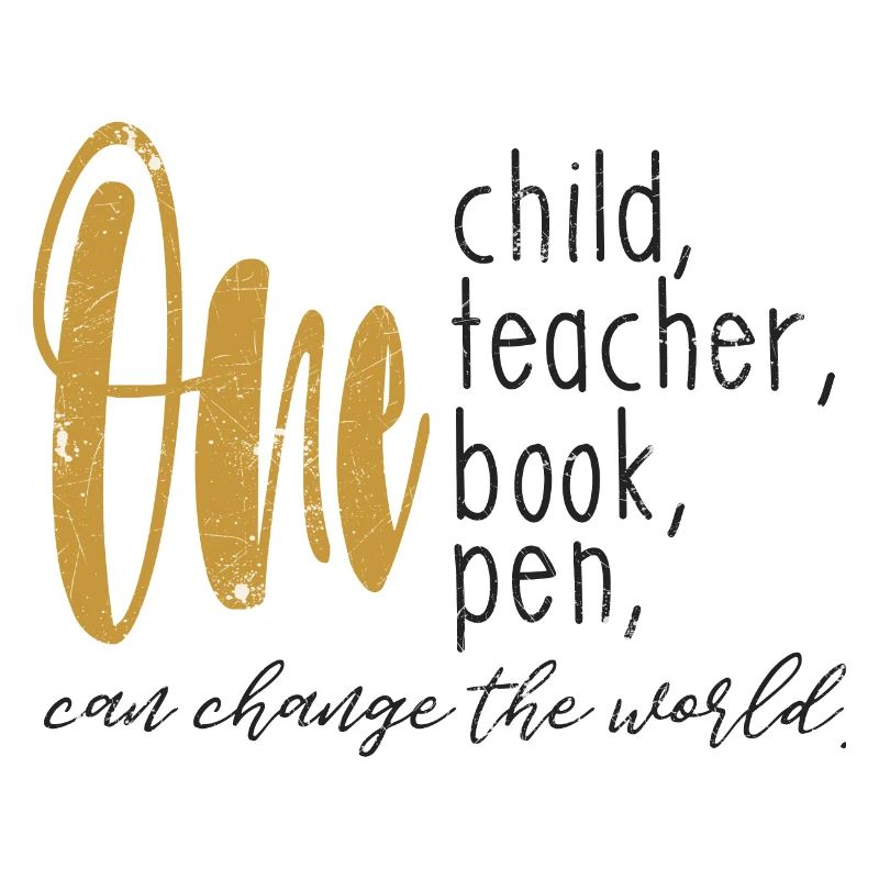 KIND LEHRER BUCH STIFT DIE WELT VERÄNDERN GESCHENK