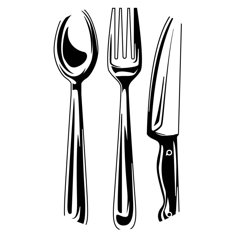 symbole de couverts