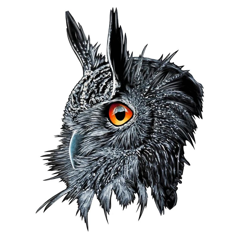 Uhu /Bubo Bubo/Eule