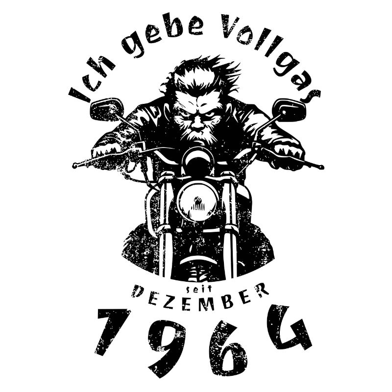 60th Birthday I've been going full throttle since 12/1964