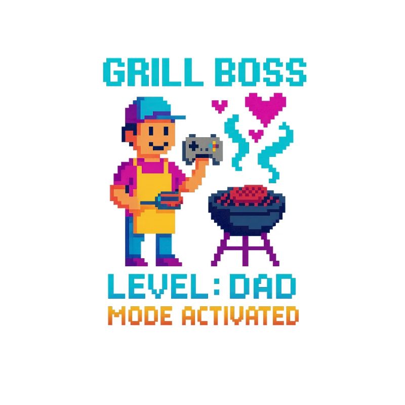 Grill Dad Mode Activated Grillen Vater Gaming