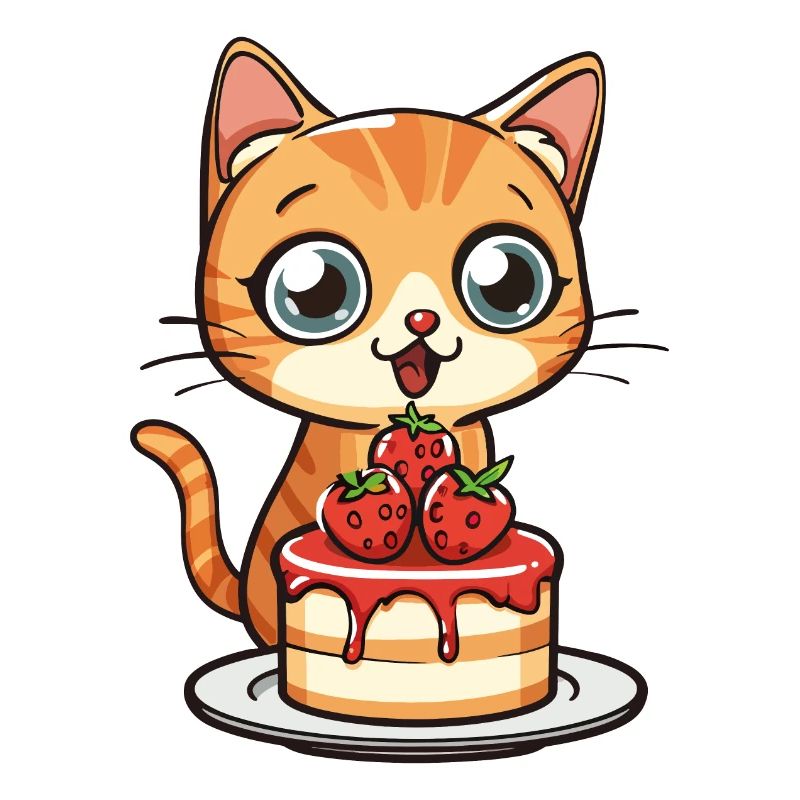 Cat Pie Cake Sweet Tooth Snacking Baking Sweet