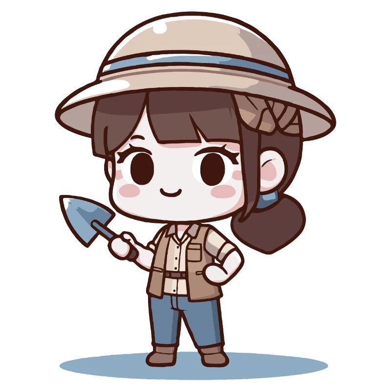 Archéologue Chibi
