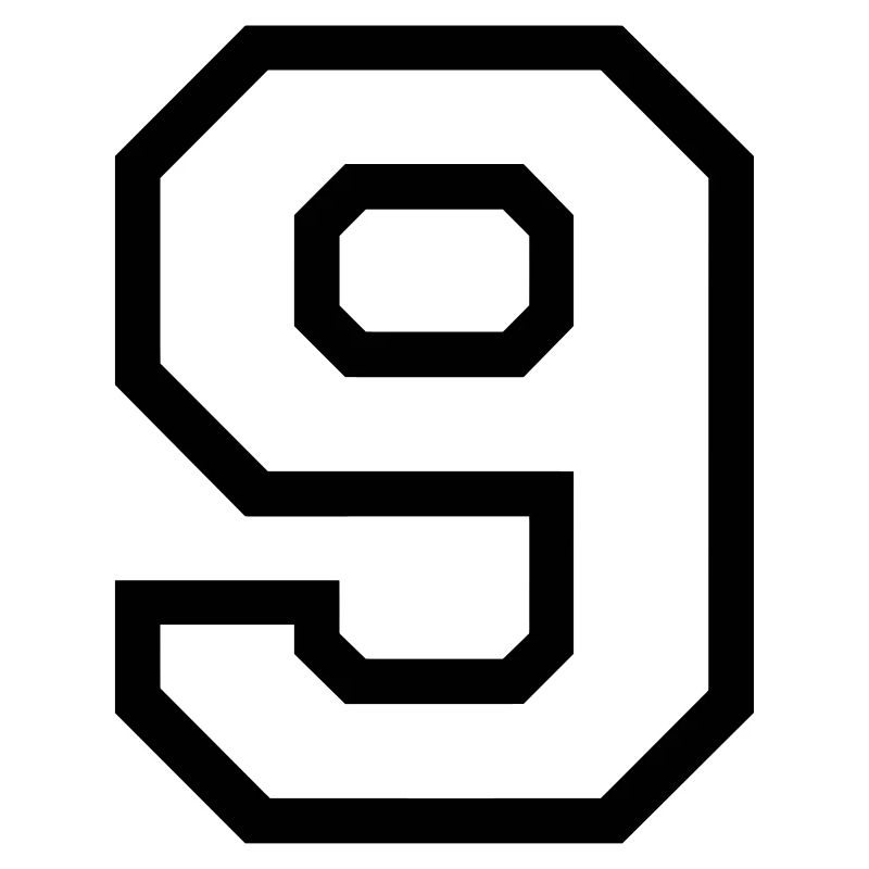 LE NUMÉRO 9-NEUF