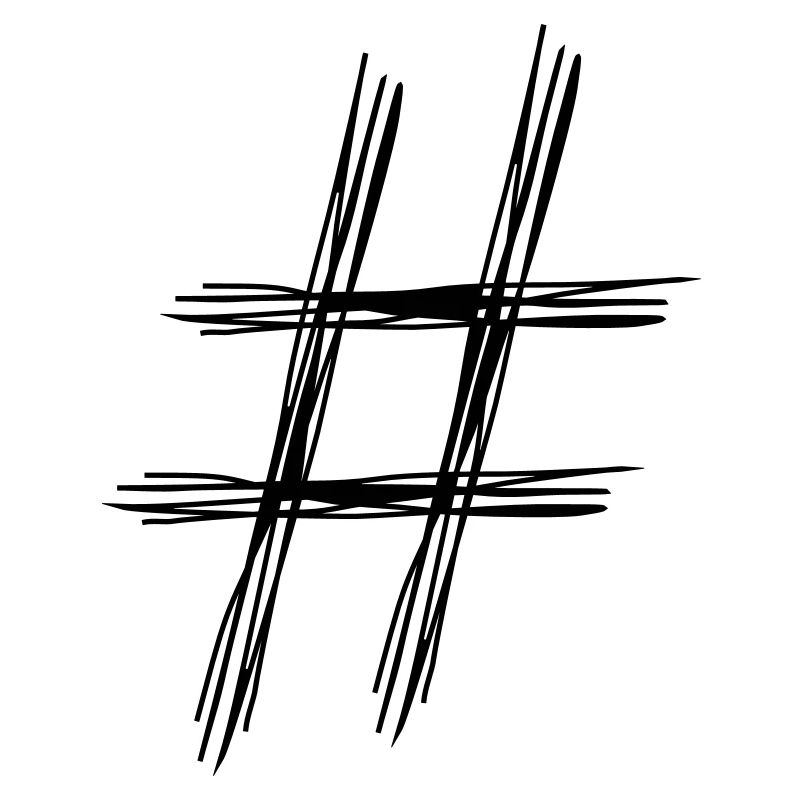 hashtag #