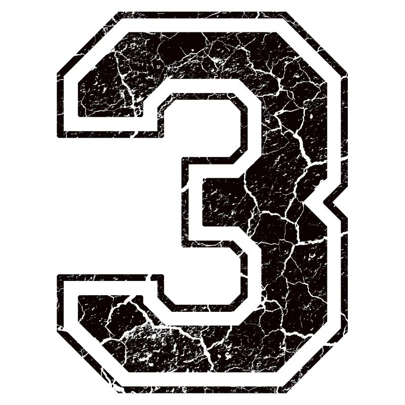 3 three drei black schwarz (fr)