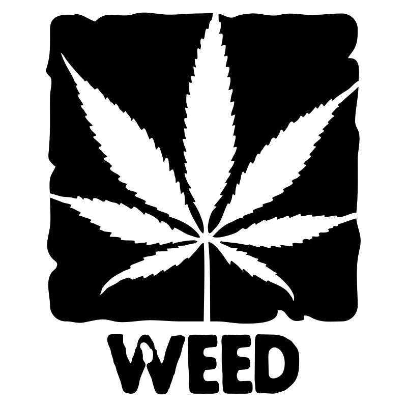 weed with boxed leaf