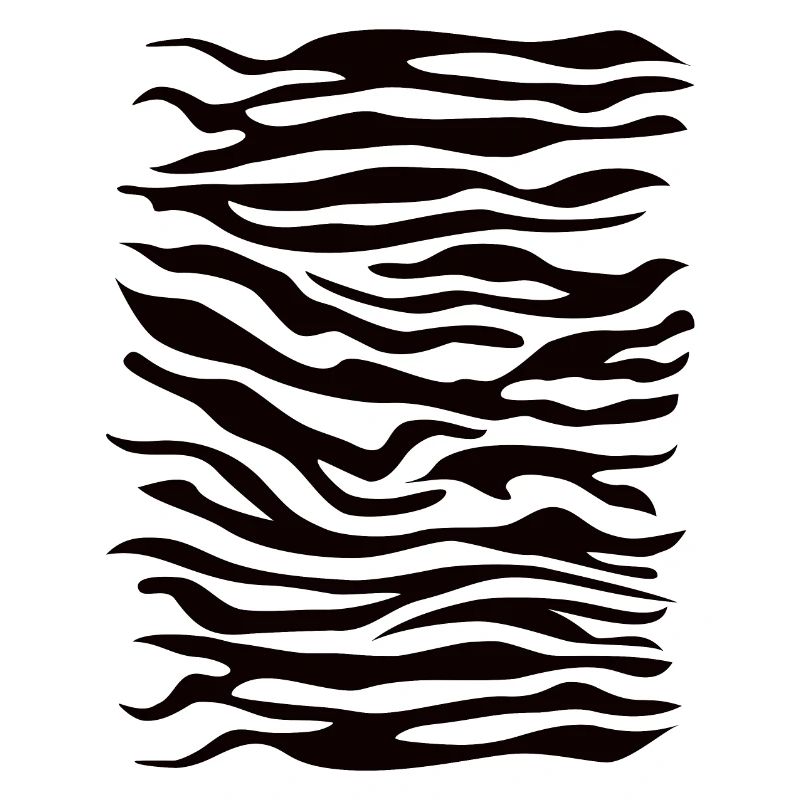 Zebra pattern black