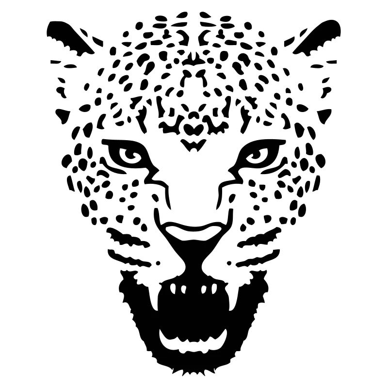cheetah cat head feline leopard panther cougar