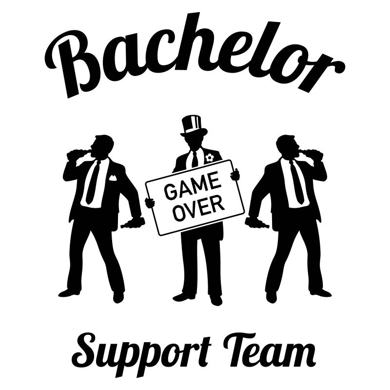 Bachelor Game Over Support Team Stag Party 1C