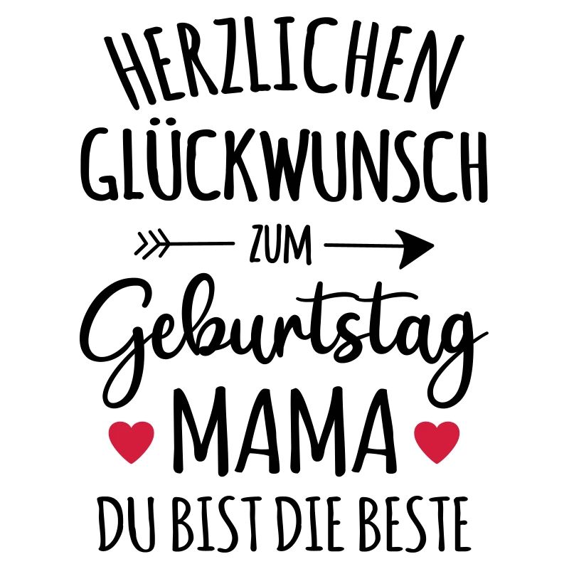 Beste Mama Geburtstag Mutter Geschenk Glückwunsch