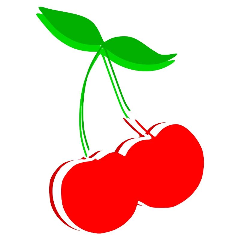 Cherry Retro Fruit Fruit Gift Gift Idea