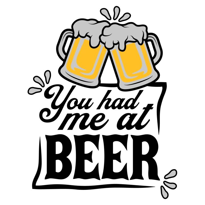 Überredet Bier Spruch