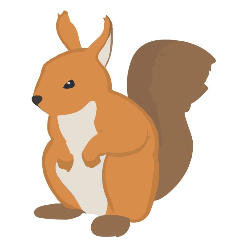 Squirrel Illustration Gift Idea