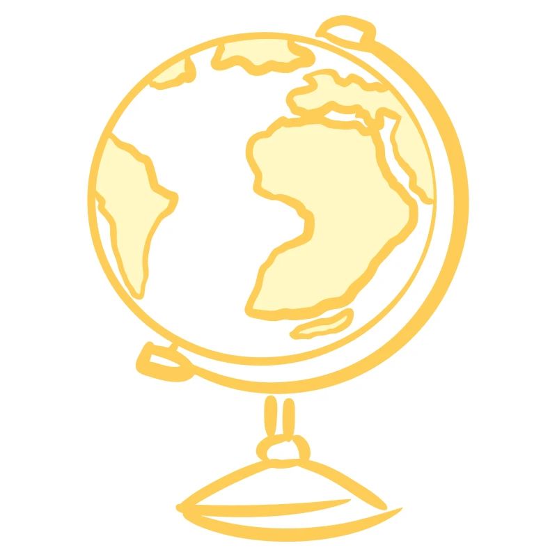 Globe. Géographie. Enseignant