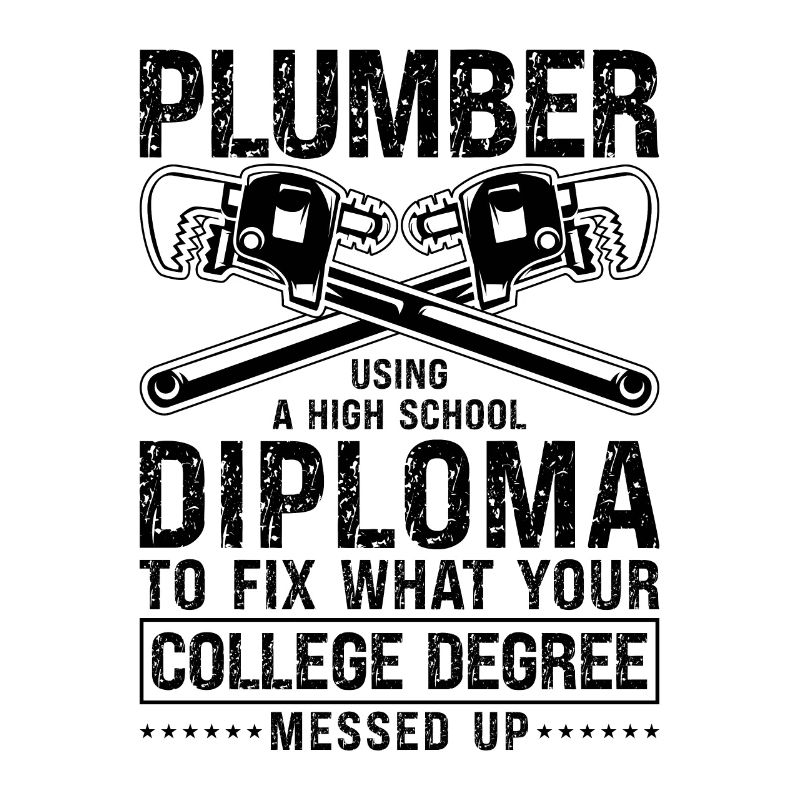 Using A High Tool Plumber Plumbing Pipe Plumbers